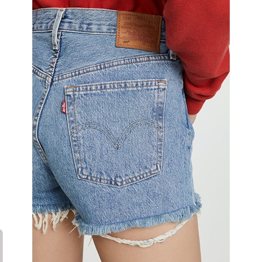 Levi's 501 High Rise Shorts - Picture 6 of 7
